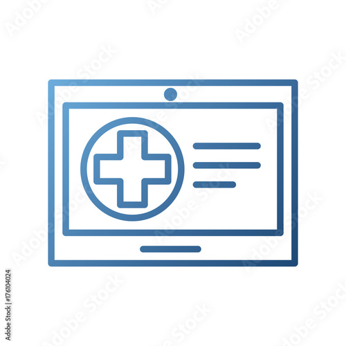 tablet hospital cross online service health