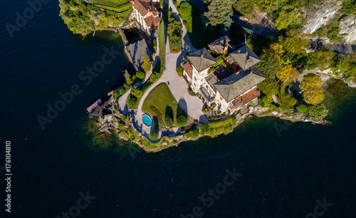 Фотография Villa Gaeta - Nobiallo - Lago di Como (IT) - Vista aerea