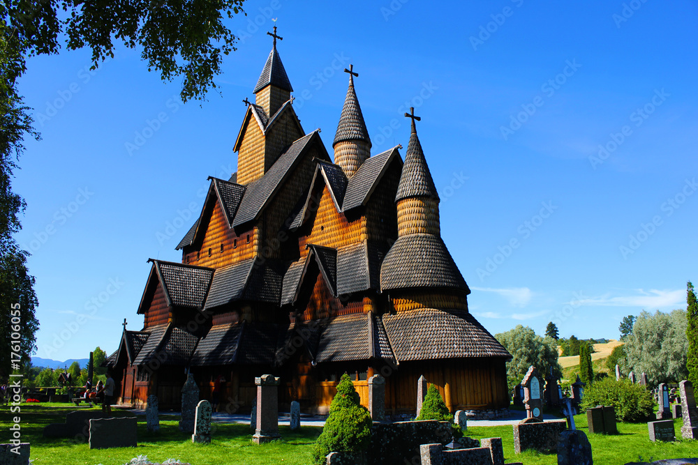 Obraz premium stave church