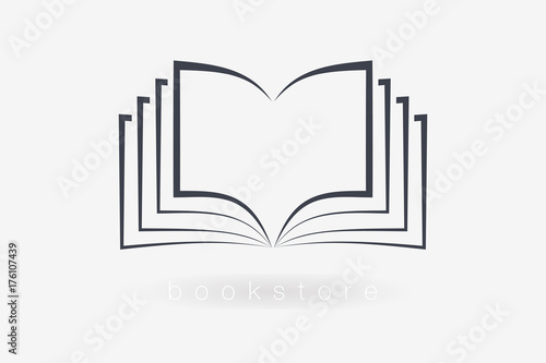 Book Icons. Vector Sign for Your Company