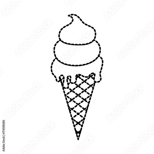 ice cream sundae dessert delicious cold