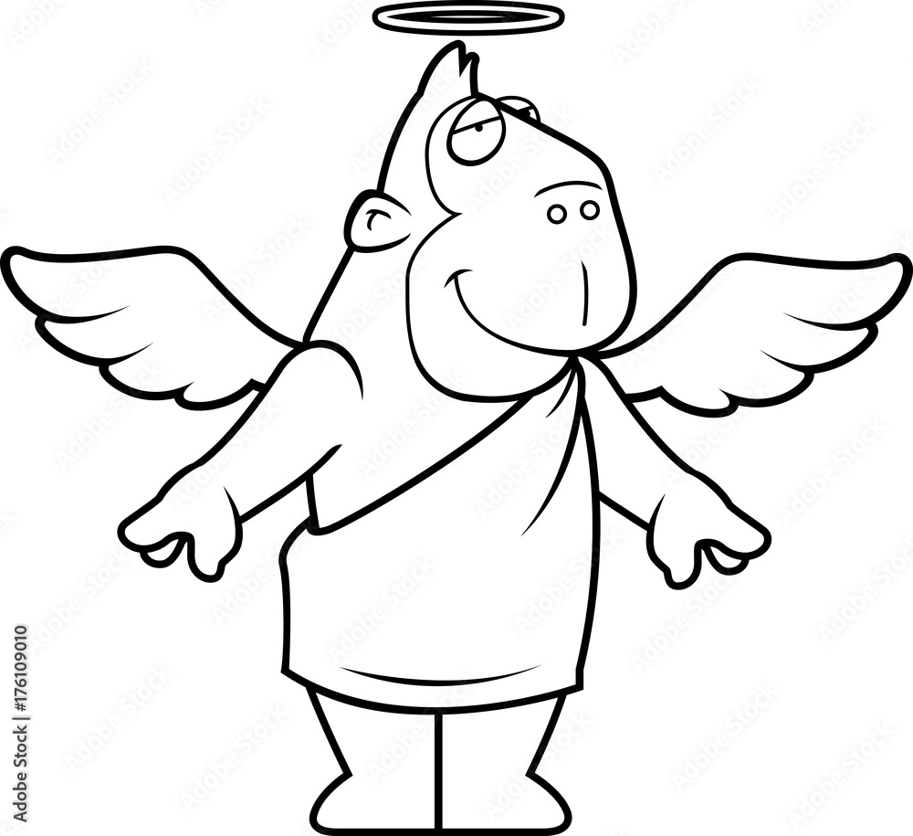 Obraz premium Angel Ape