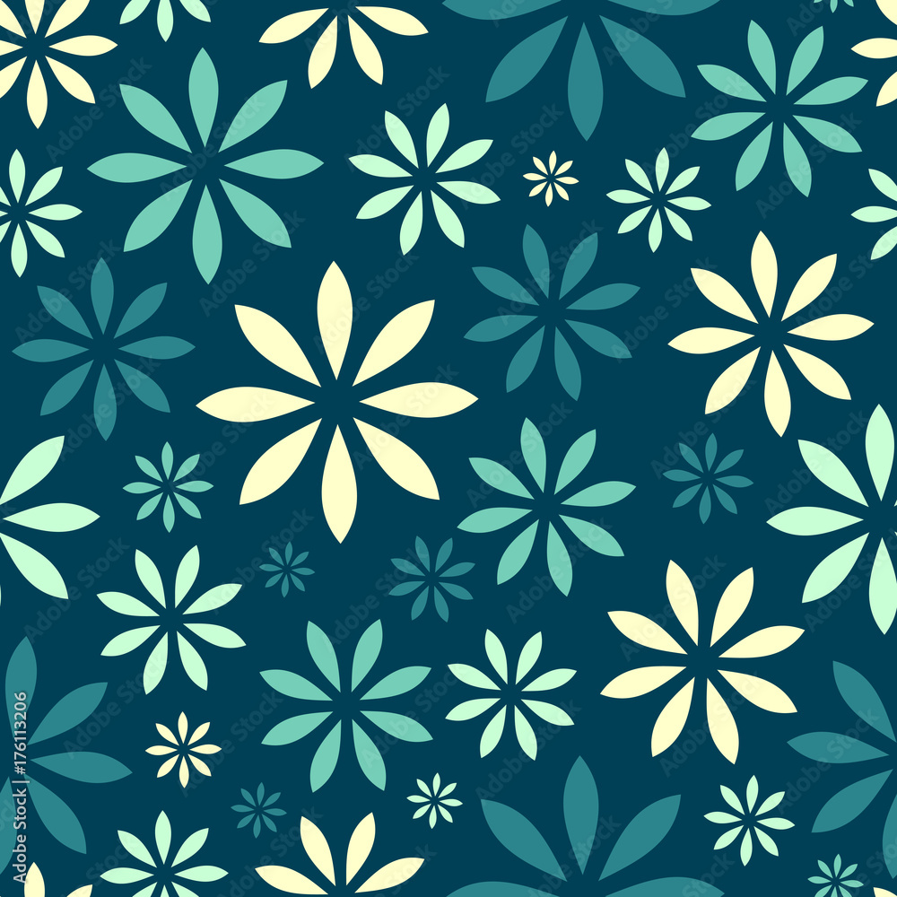 Seamless flower pattern Seamless flower pattern
