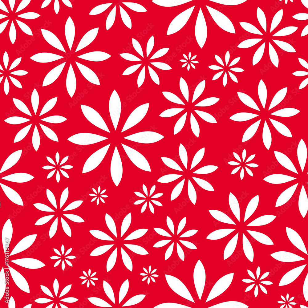 Seamless flower pattern Seamless flower pattern