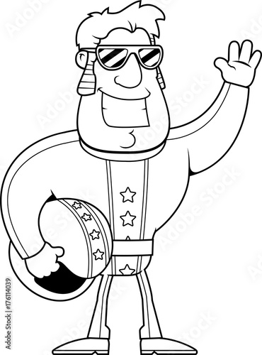 Daredevil Waving