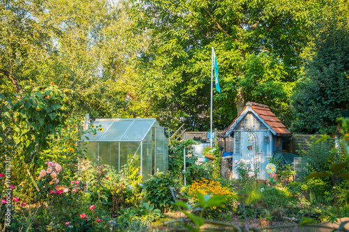 Foto Schrebergarten