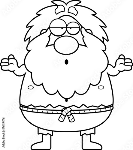 Confused Cartoon Hermit