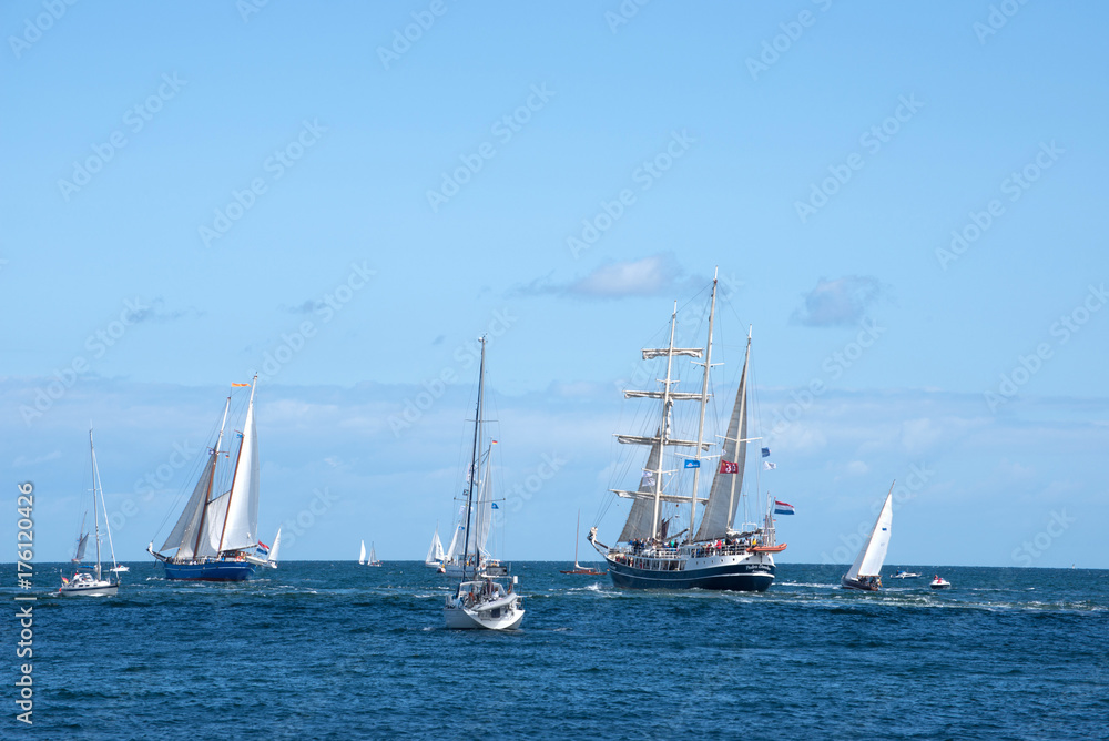 Hanse Sail in Warnemünde, Rostock, Deutschland