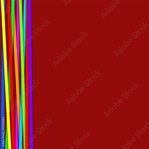 red stripped background for your design, stock vector illustration