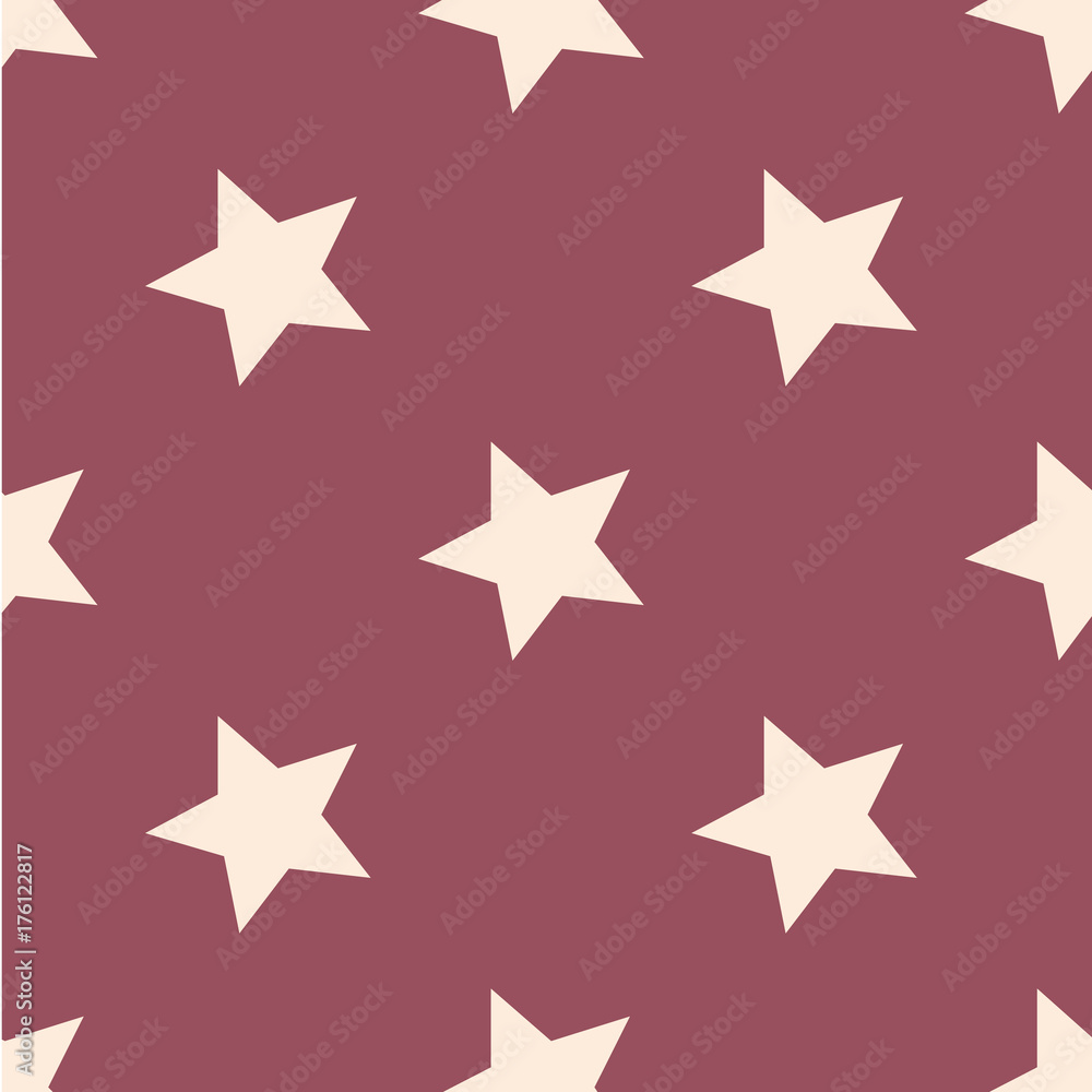 Pattern with stars. Seamless vector illustration Pattern with stars. Seamless vector illustration