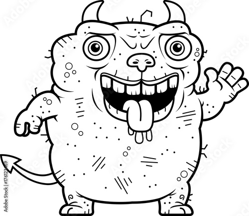 Ugly Devil Waving