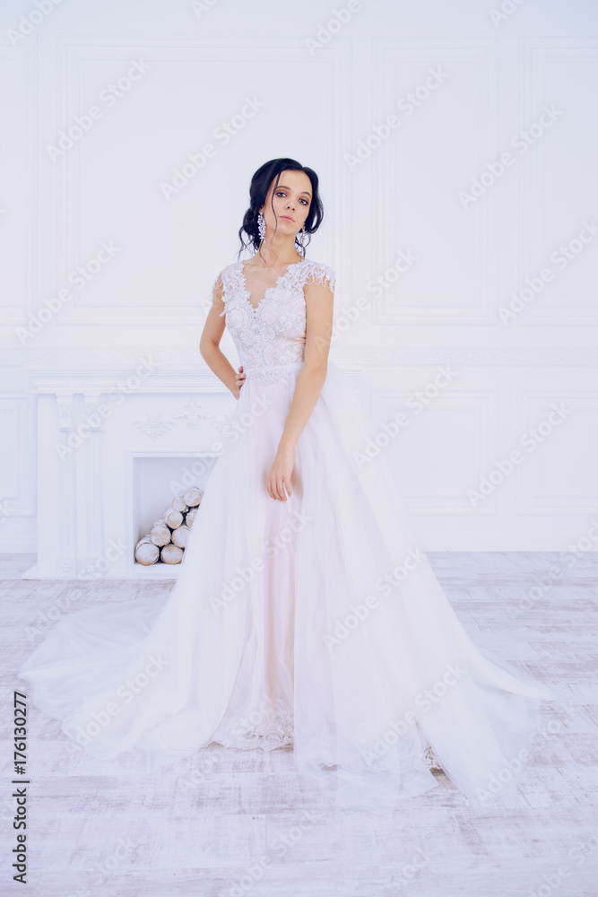 smiling happy bride smiling happy bride