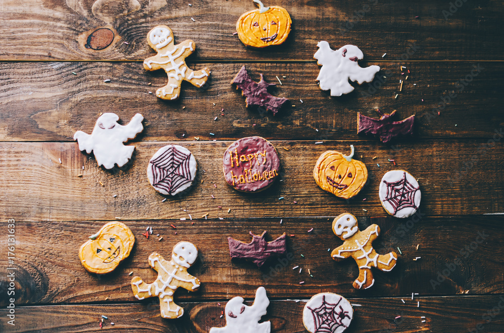 Cookies On Table Cookies On Table