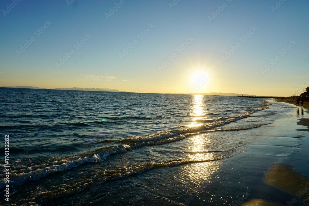 Fototapeta premium Tuscan sunset