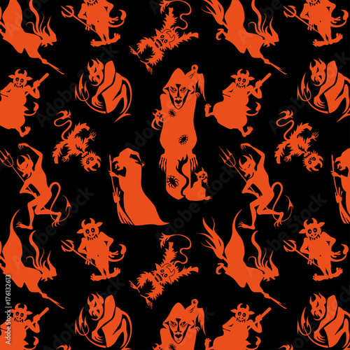 pattern for Halloween