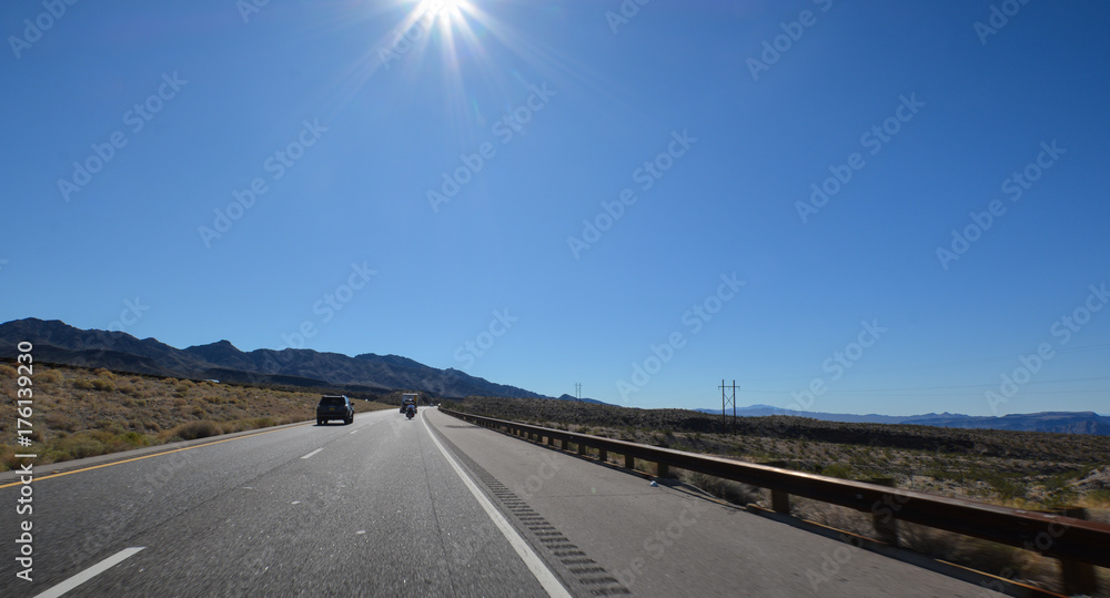 Fototapeta premium Interstate, Highway Arizona