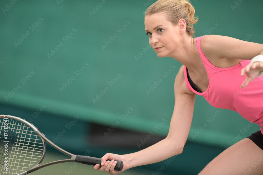 female tennis player