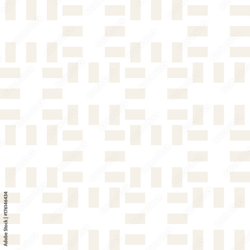 Crosshatch vector seamless geometric pattern. Crossed graphic rectangles background. Checkered motif. Seamless subtle texture of crosshatched lines. Trellis simple fabric print.