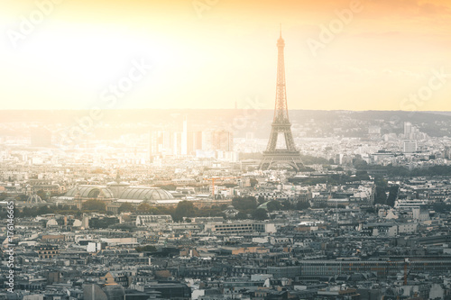 Evening Light on Tour Eiffel and the City - Paris © TIMDAVIDCOLLECTION