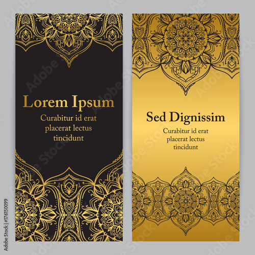 Flyer template set