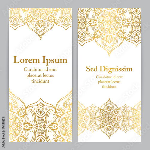 Flyer template set