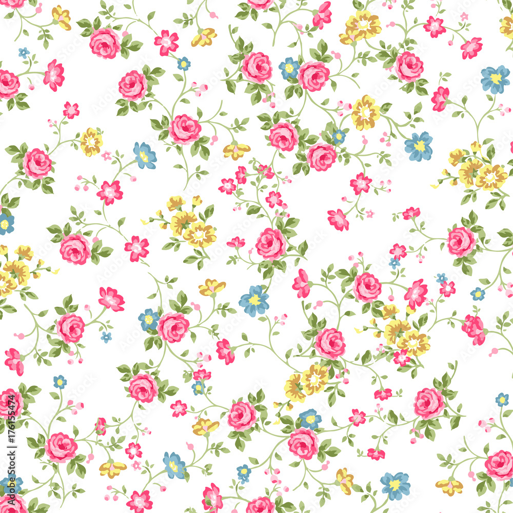  wallpaper seamless flower pattern