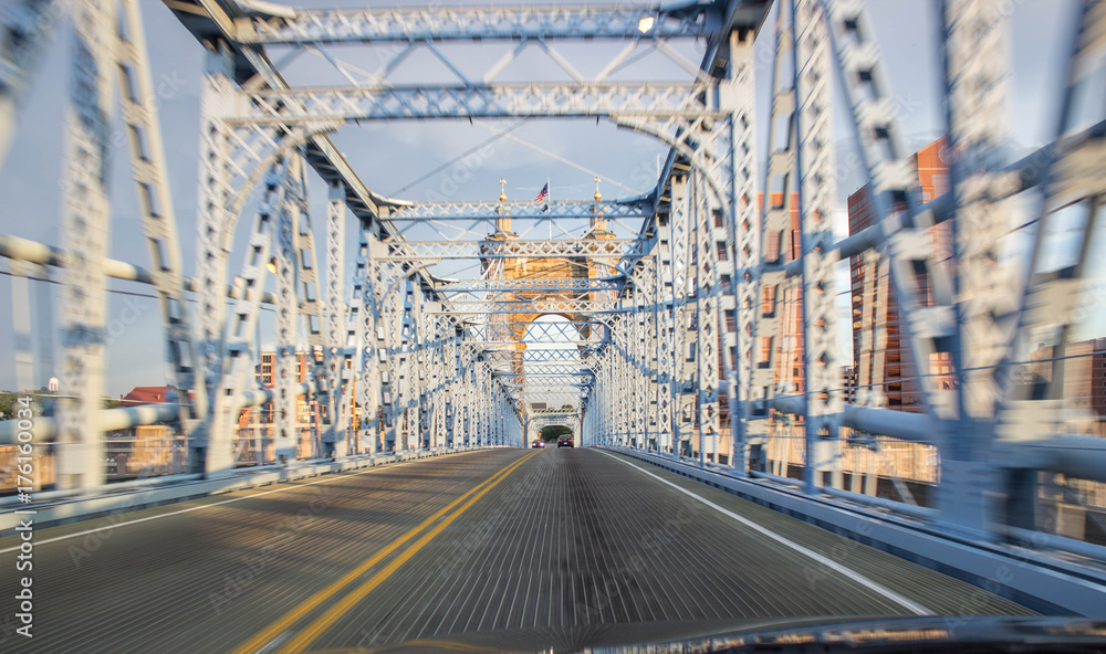 Fototapeta premium Suspension Bridge