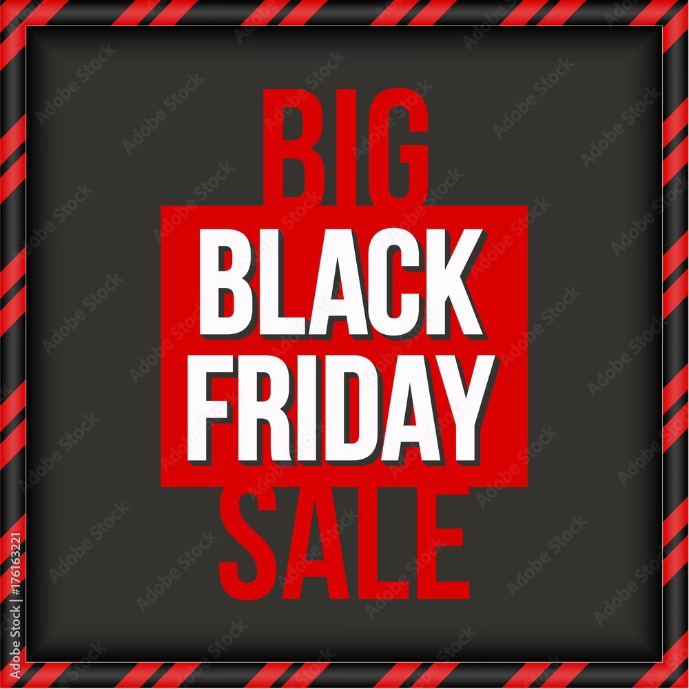 Obraz premium Abstract vector black friday sale layout background. For art template design, list, page, mockup brochure style, banner, idea, cover, booklet, print, flyer, book, blank, card, ad, sign, poster, badge.