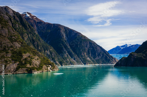 Sailing Tracy Arm Fjord to Sawyer Glacier, Alaska