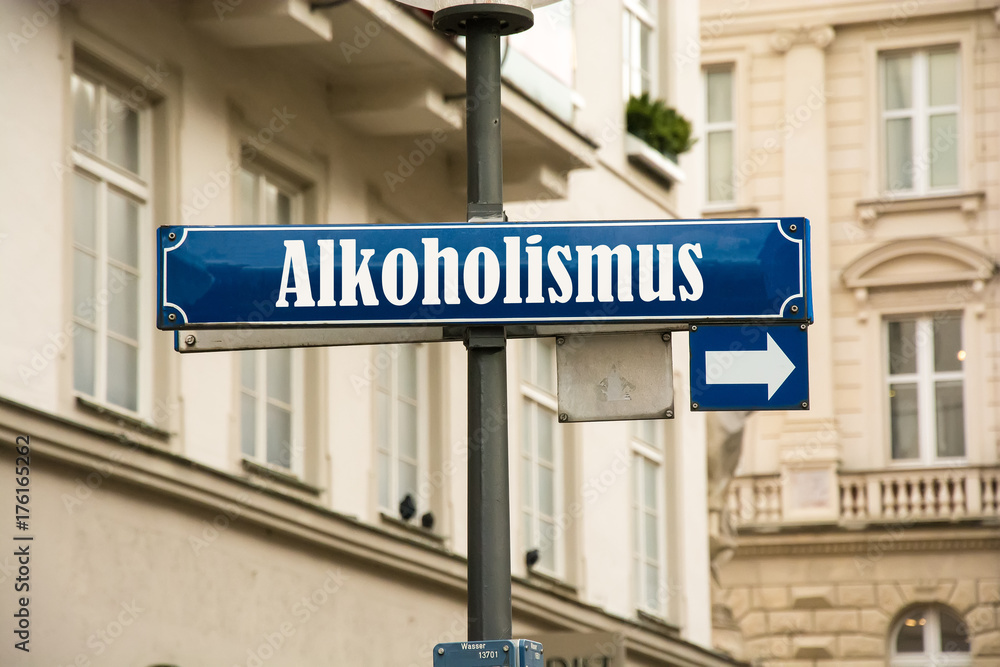 Schild 192 - Alkoholismus