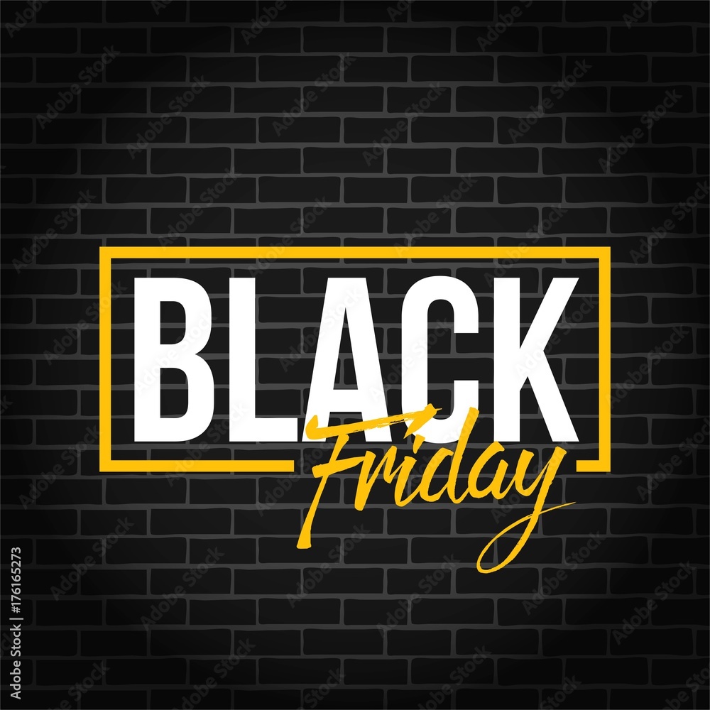 Fototapeta premium Abstract vector black friday sale layout background. For art template design, list, page, mockup brochure style, banner, idea, cover, booklet, print, flyer, book, blank, card, ad, sign, poster, badge.