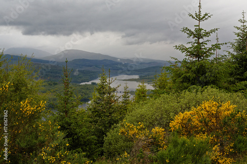 Scottish Mountains and Loch