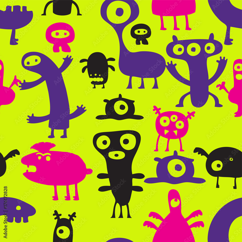 Obraz premium Seamless Vector Pattern