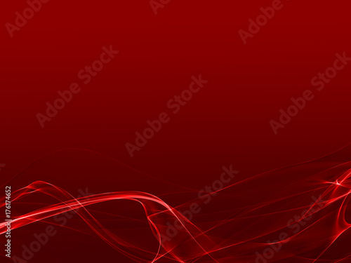 Energic abstract flame wave background with fantastic shapes