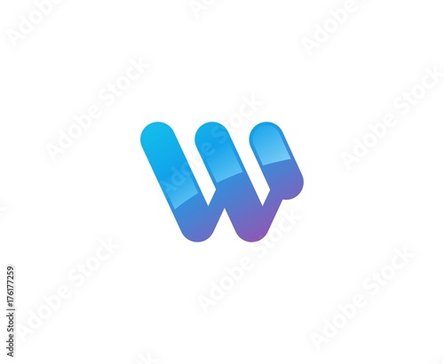 W logo