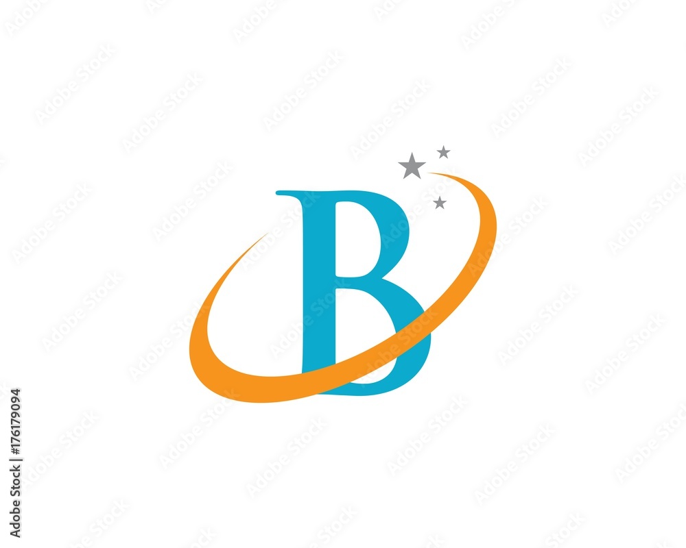 Obraz premium B Letter Logo