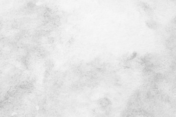 Gray abstract watercolor painting textured on white paper background