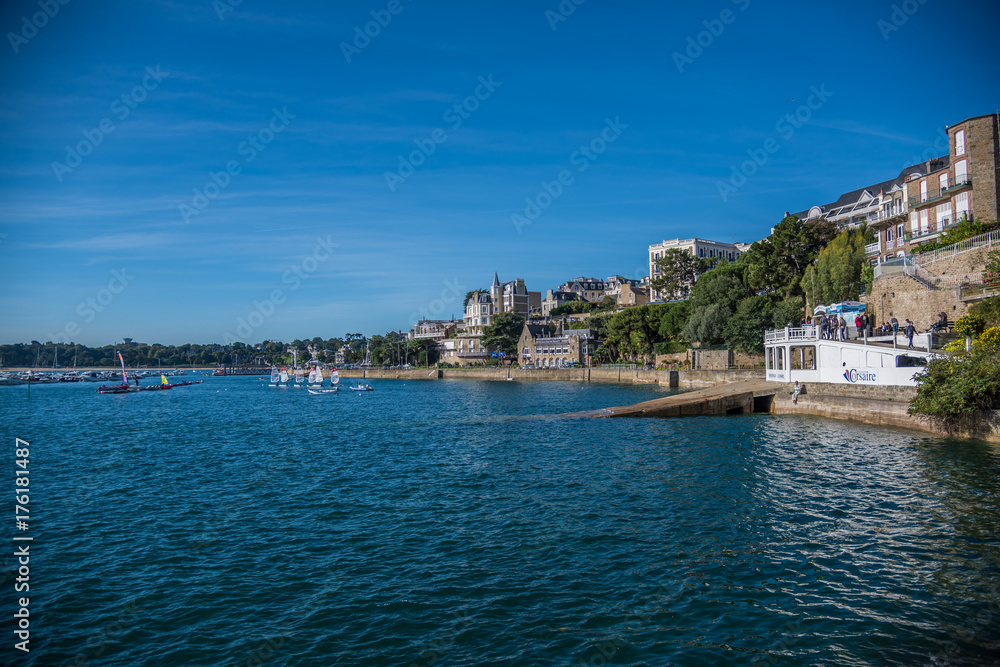 Naklejka premium Dinard w Bretanii