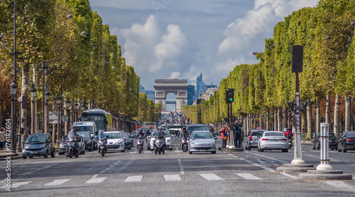 The streets of paris