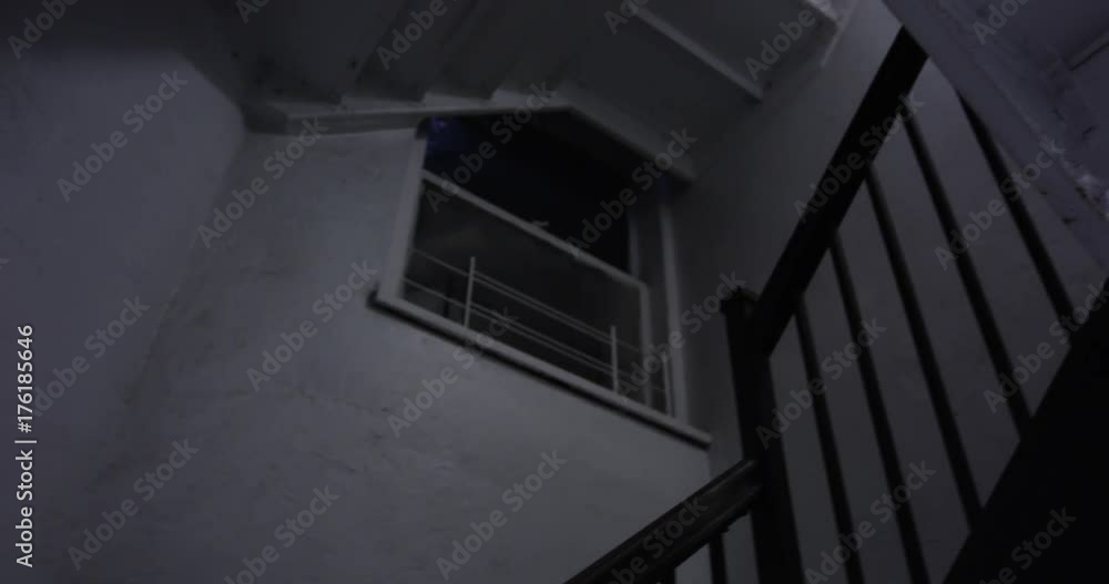 Creepy staircase at night Creepy staircase at night