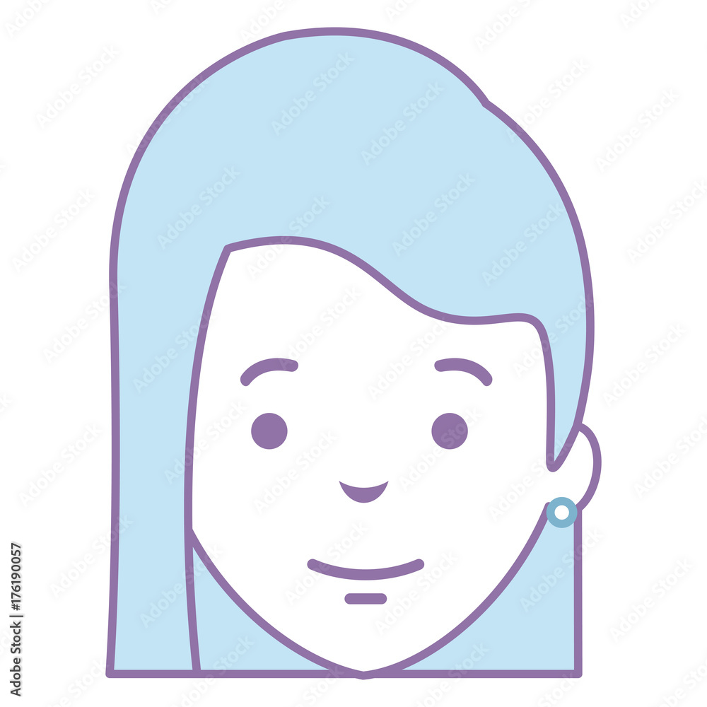 beautiful woman head avatar character vector illustration design beautiful woman head avatar character vector illustration design