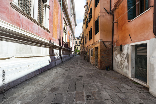 Damage from dampness in Venice