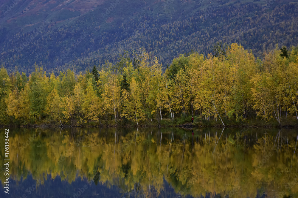 Fall Lake Reflection