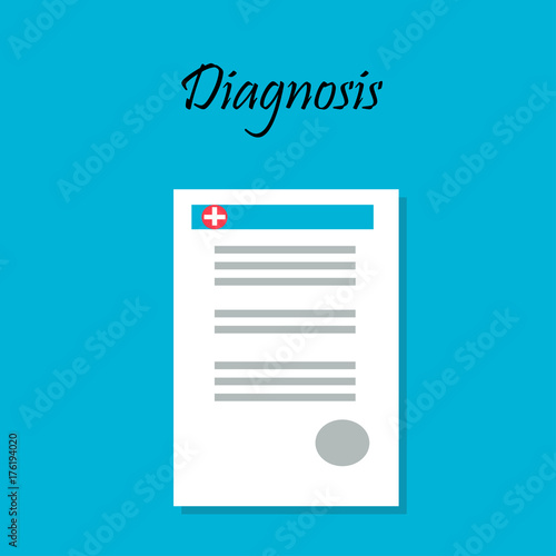 Diagnosis card or patient profile