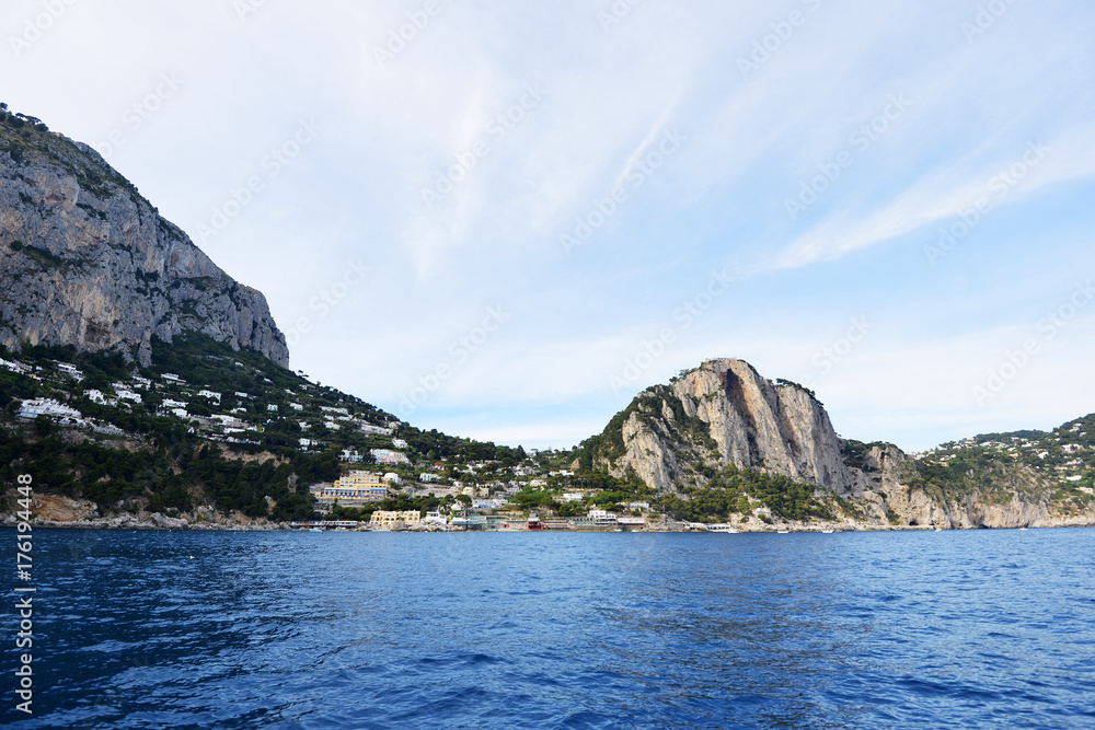 Rocks and sea