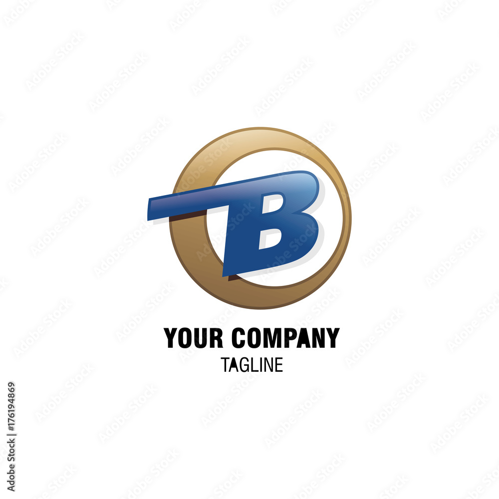 Obraz premium b logo