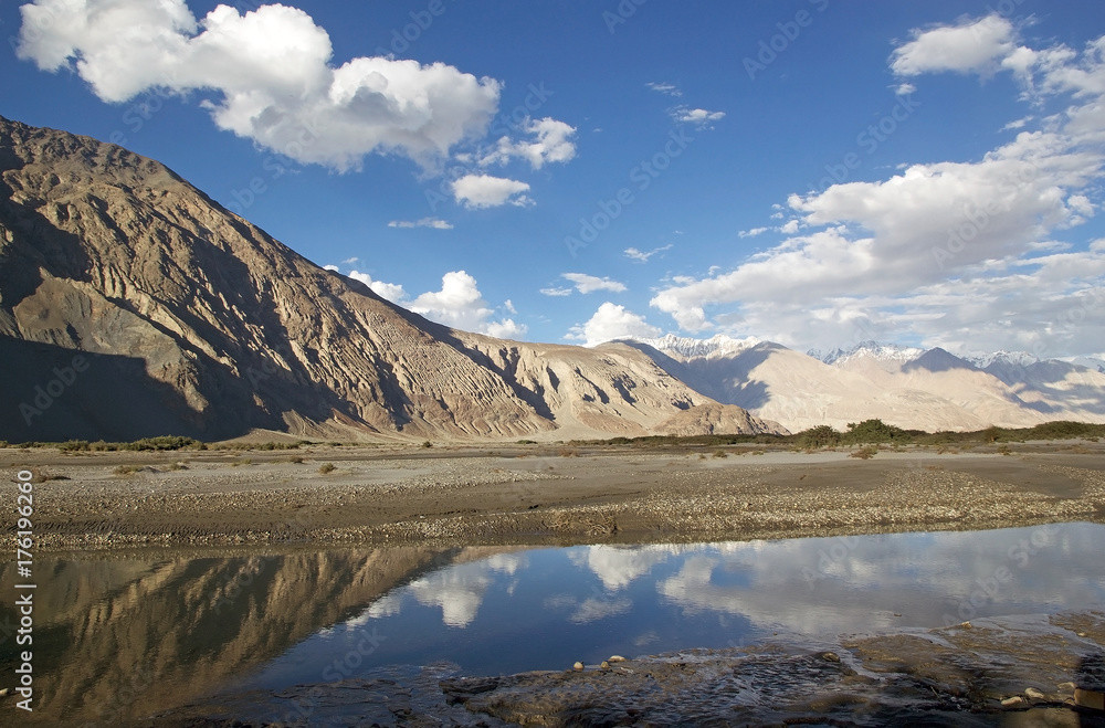 Landscape in Nubra Valley, Ladakh, India