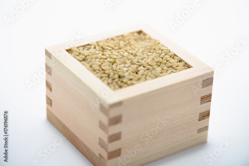 Brown rice photo