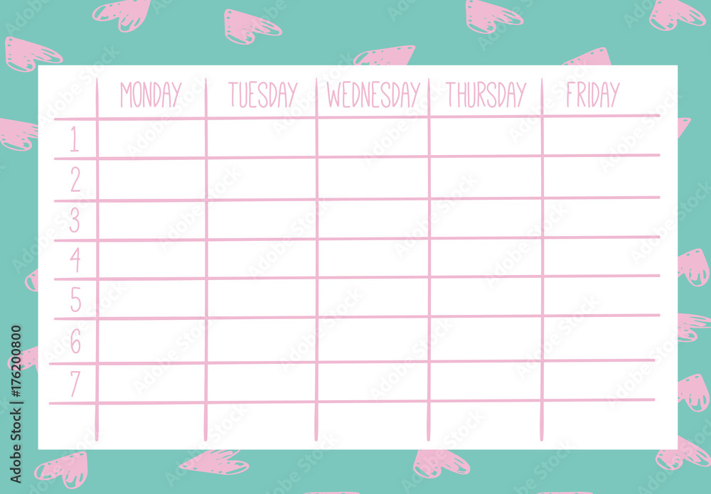Weekly Planner Weekly Planner