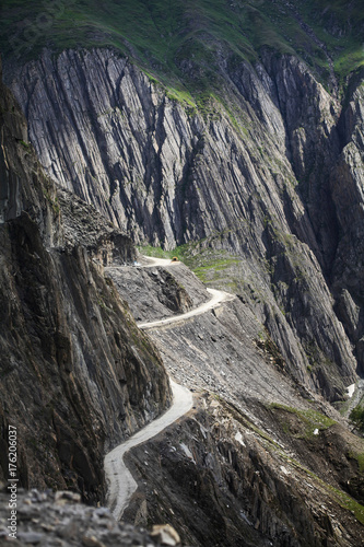 Zojila pass is  one of most dangerous road in the world, Srinagar - Leh, India